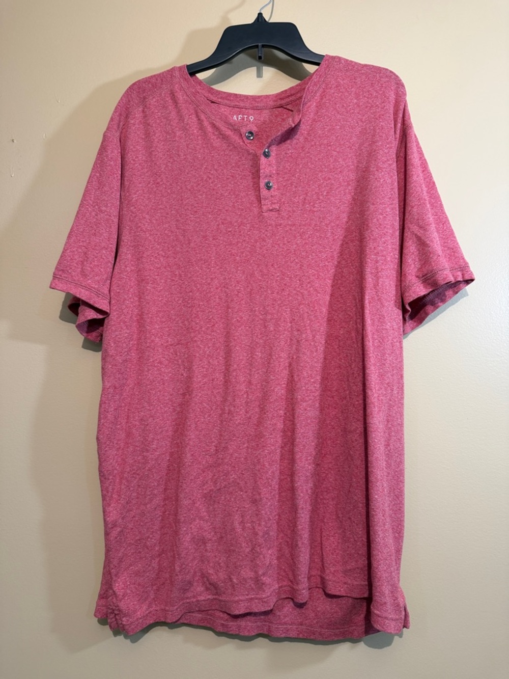 Apt. 9 Heathered Rose Short-Sleeve Henley